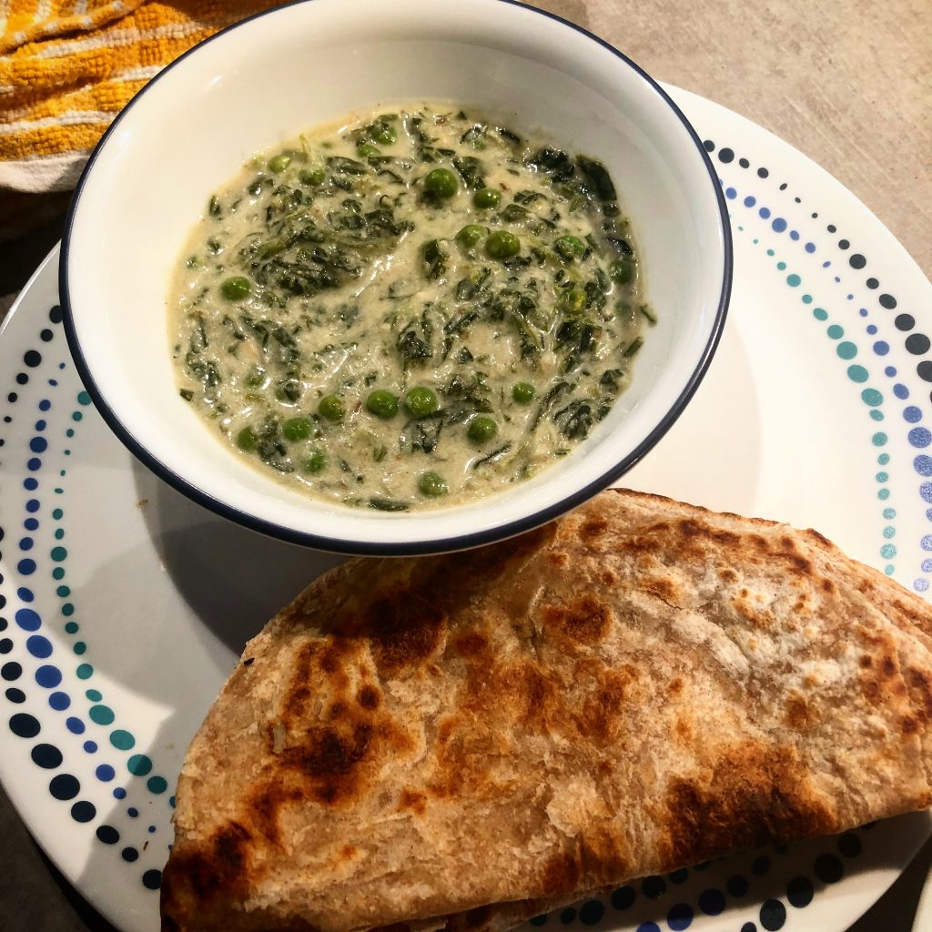 Methi Mutter Malai | Fragrant Fenugreek, Cream and Pea curry - Belly On My Mind