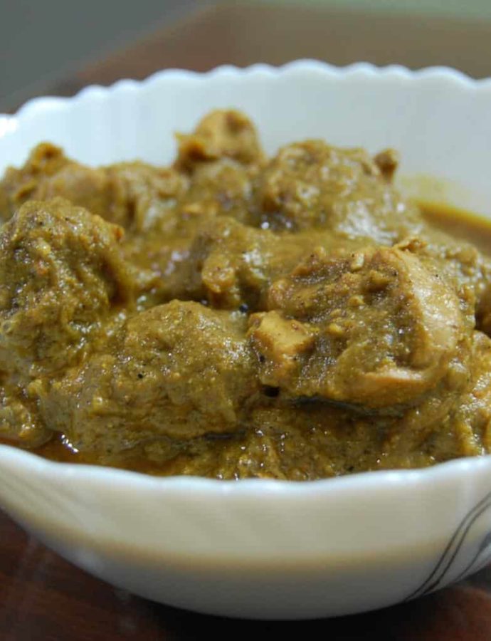 Coriander Chicken Curry