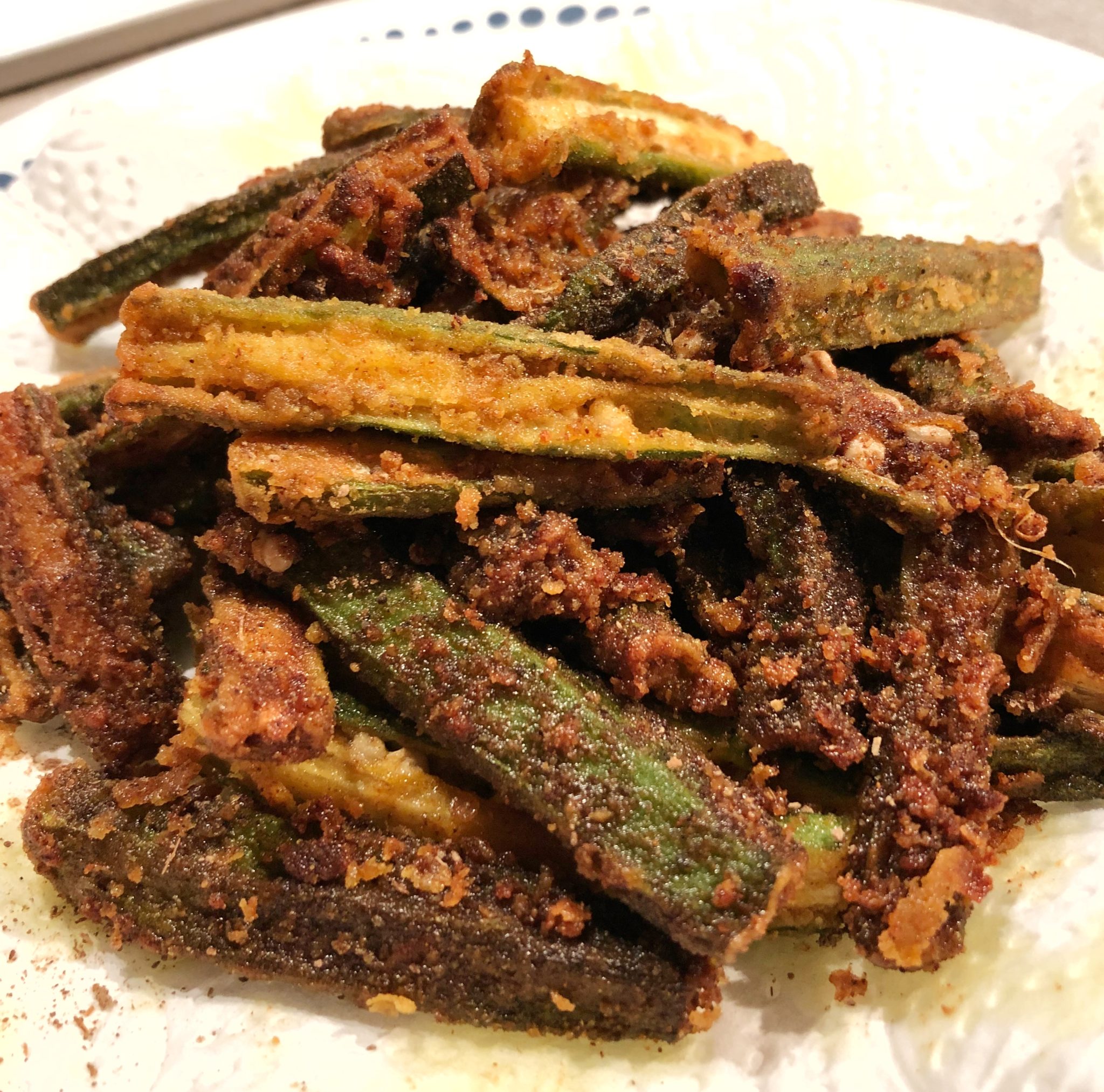 Dishoom Okra Fries Kurkuri Bhindi Belly On My Mind