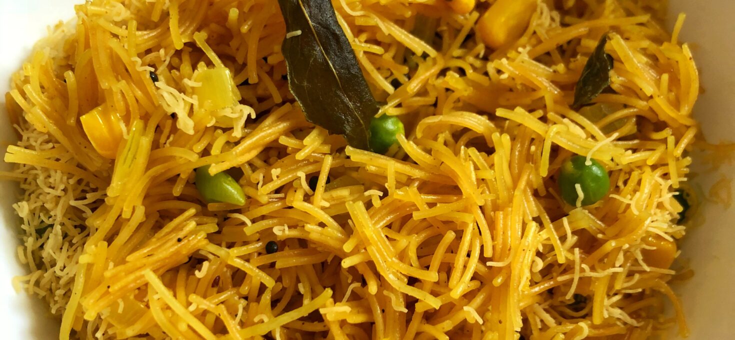 Masala Vermicelli with Peas
